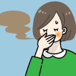 口臭が気になる女性