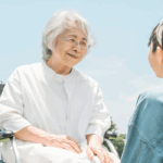 笑顔の高齢者